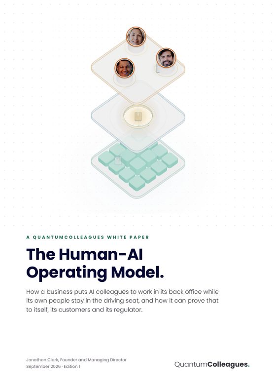 The Human-AI Operating Model, a QuantumColleagues white paper
